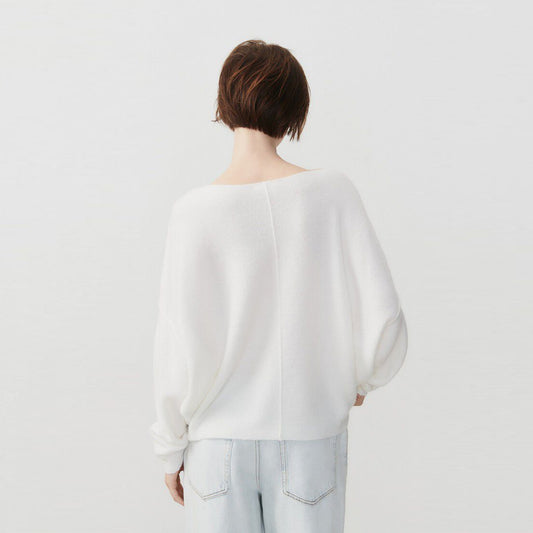 - Damsville Sweater - White
