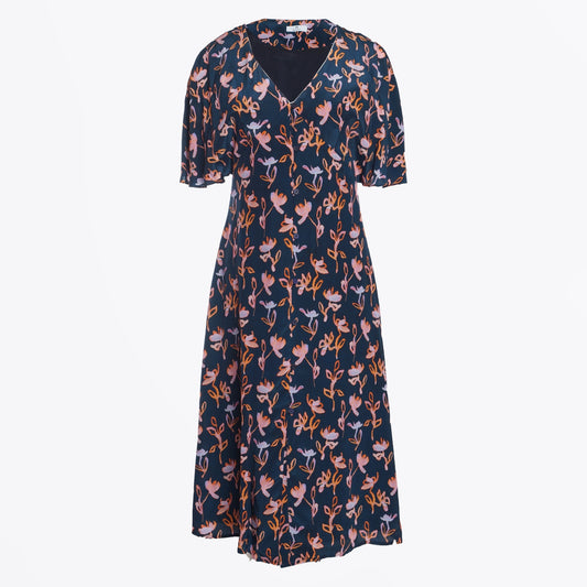 - Oleander Dress - Navy