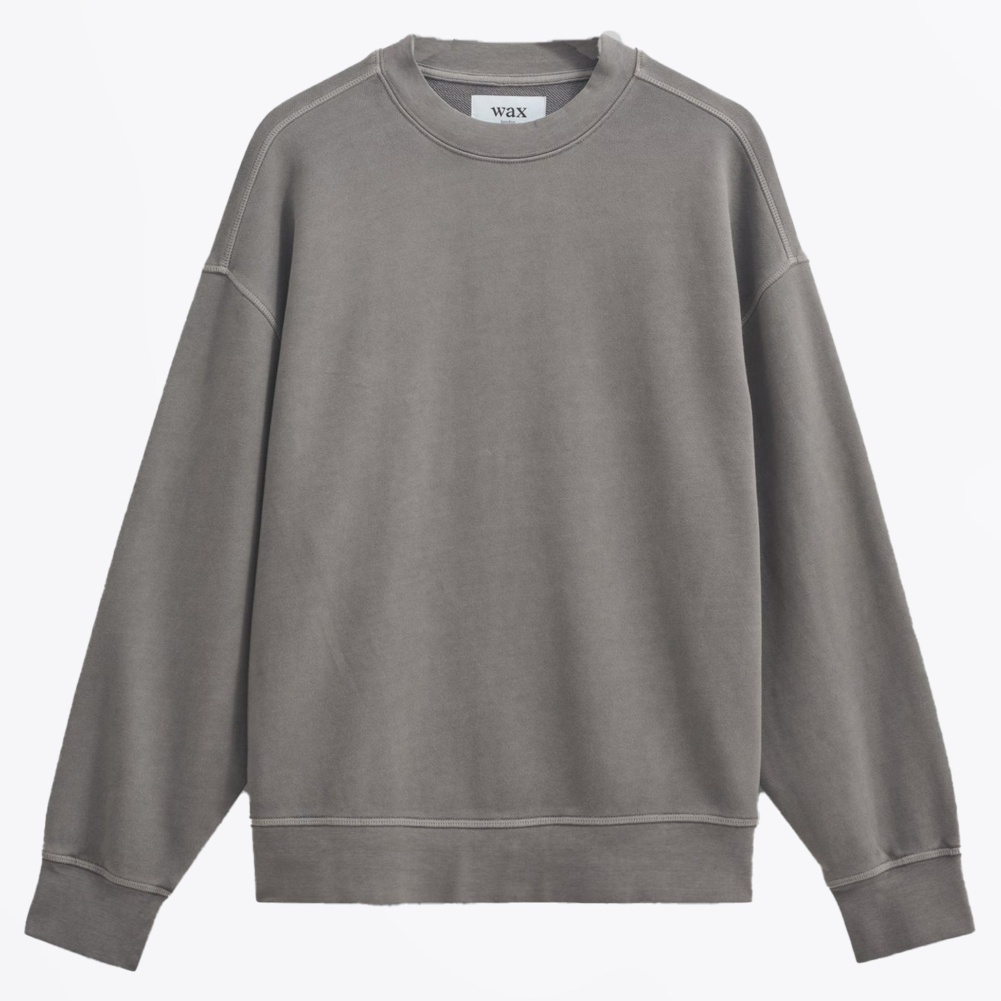 Wax Loopback Sweatshirt - Grey