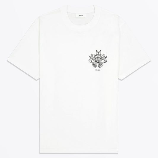 - Adam Print T-Shirt - White