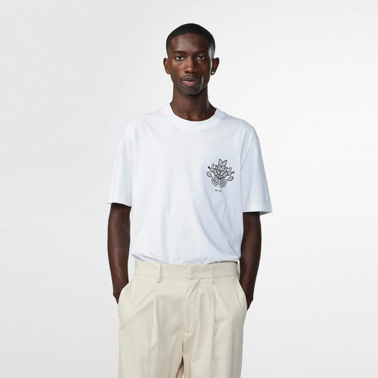 - Adam Print T-Shirt - White