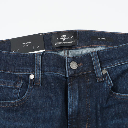 - Slimmy Luxe Perf Jeans - Dark Blue