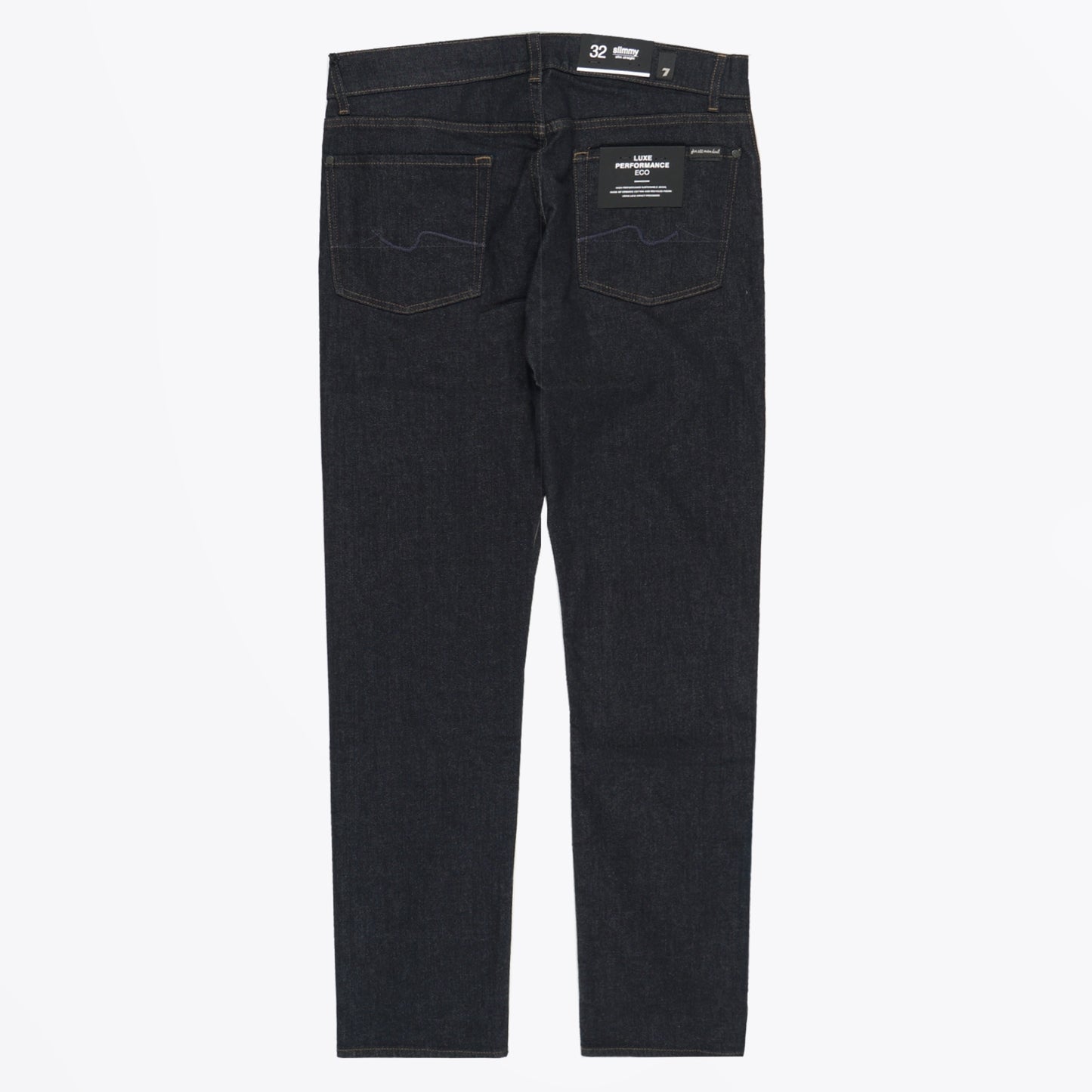 - Slimmy Super Rinse Jeans - Dark Blue