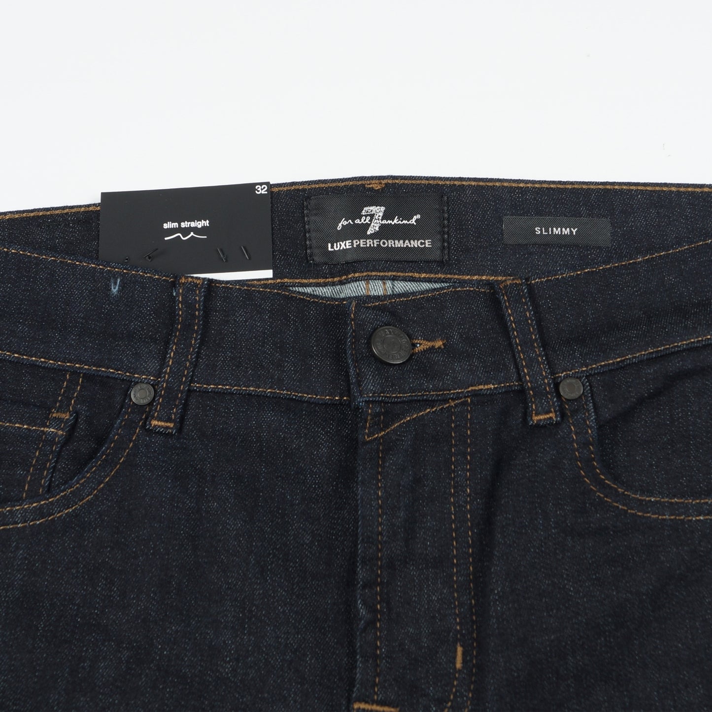 - Slimmy Super Rinse Jeans - Dark Blue