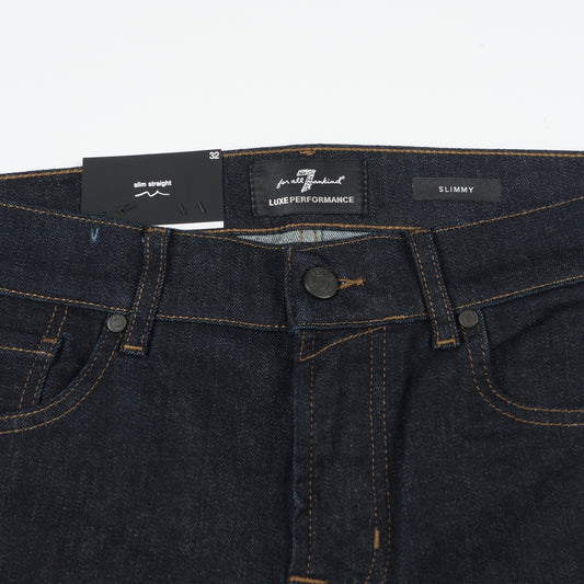 - Slimmy Super Rinse Jeans - Dark Blue