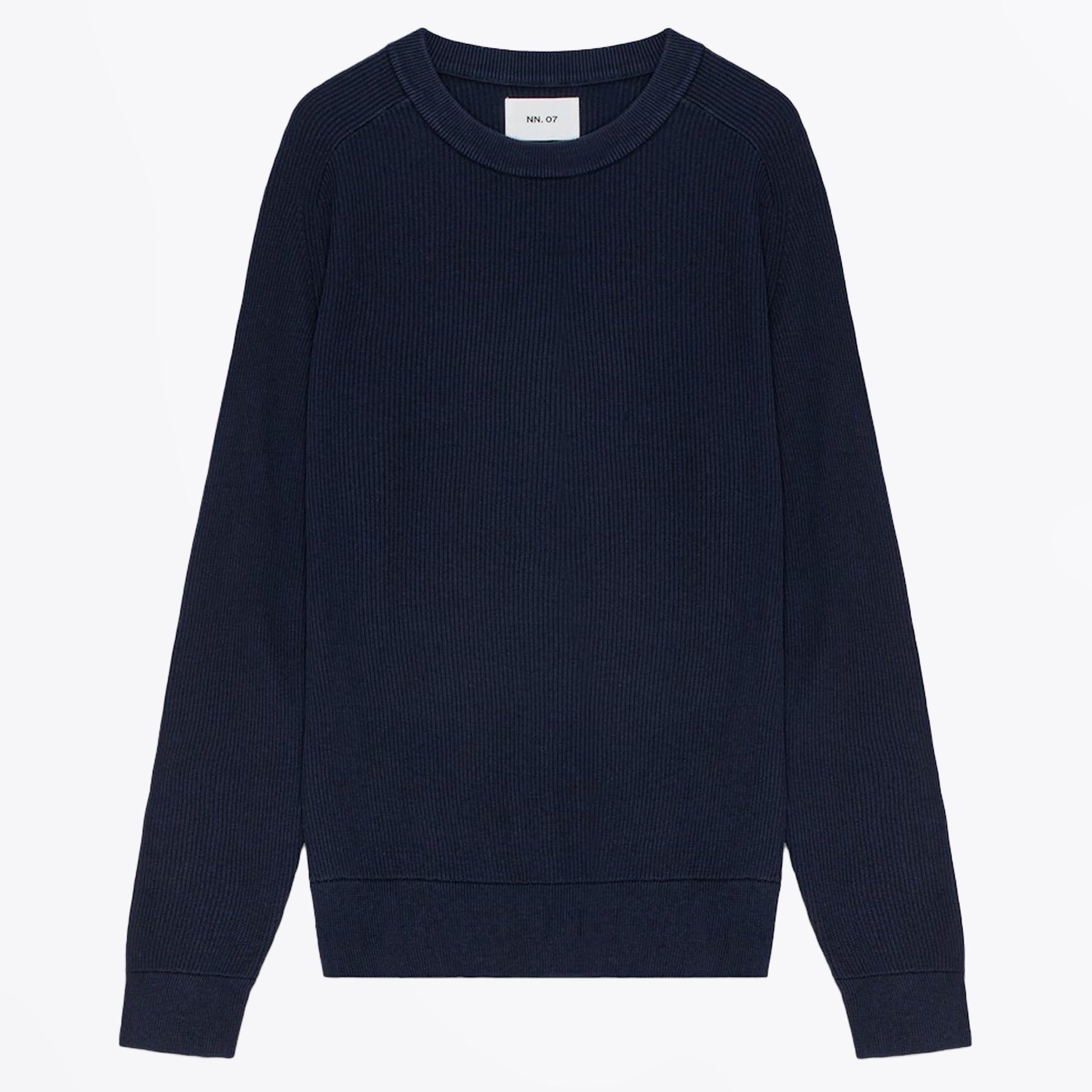 NN07 Kevin Rib Sweater - Navy