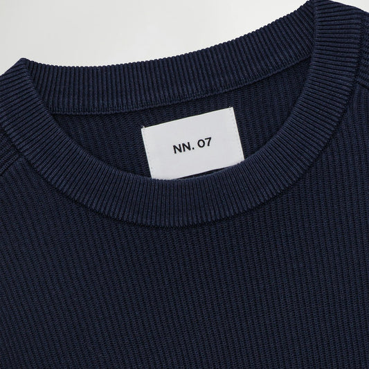 Kevin Rib Sweater - Navy