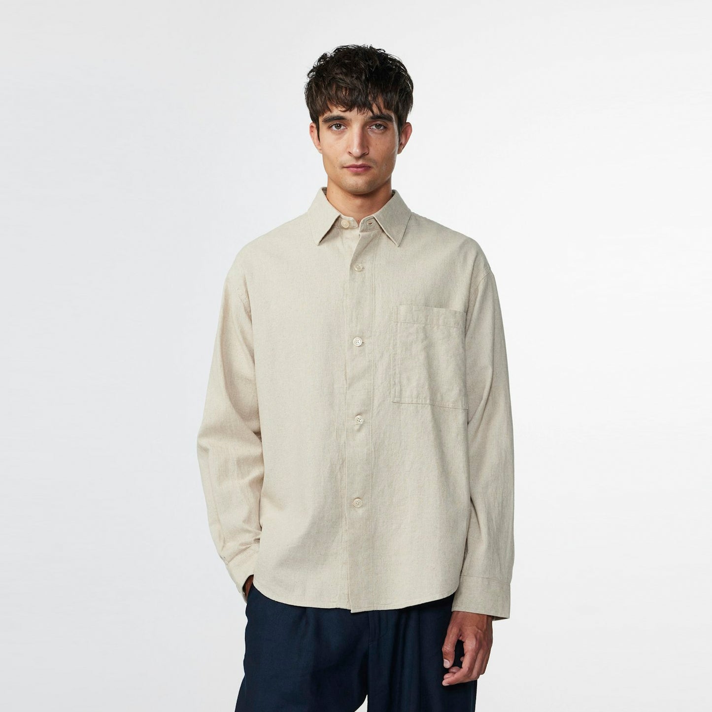 - Adwin Overshirt - Oatmeal
