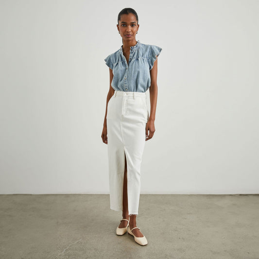 - Ruthie Shirt - Faded Indigo