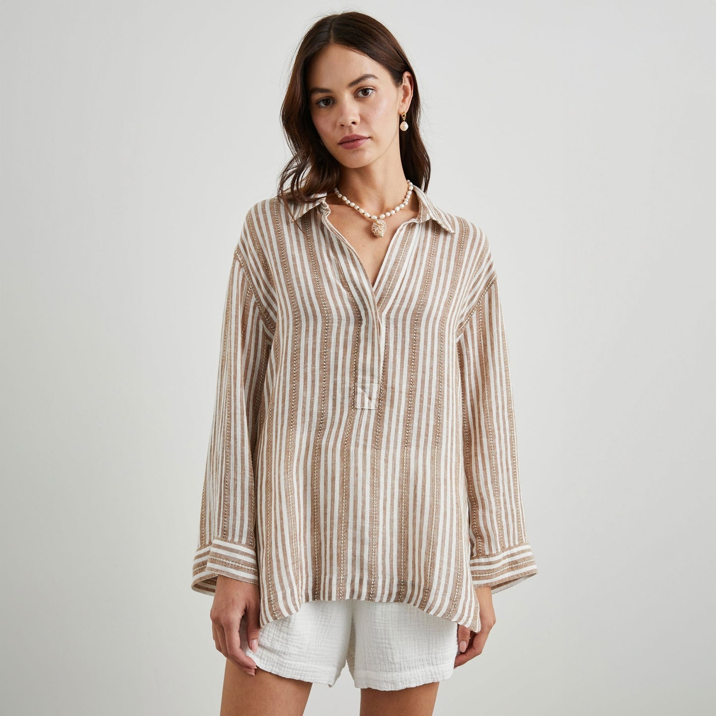 - Banks Shirt - Brown