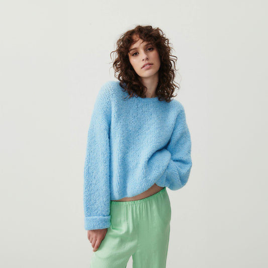 - Zolly Pullover - Waterfall Melange