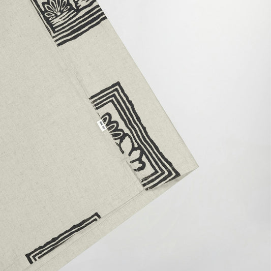 - Ole Print Shirt - Oatmeal