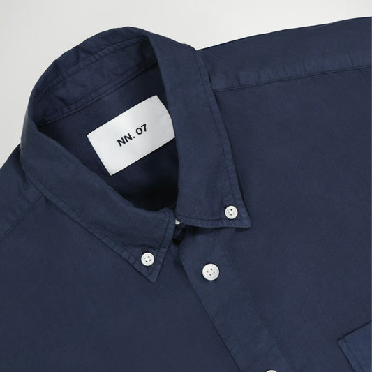 - Arne Twill Shirt - Navy