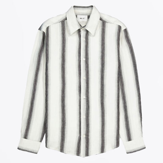 - Quinsy Shirt - Black Stripe