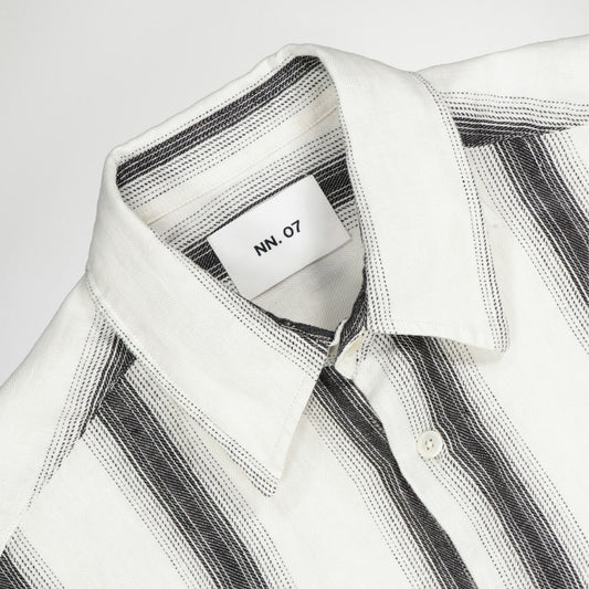 - Quinsy Shirt - Black Stripe