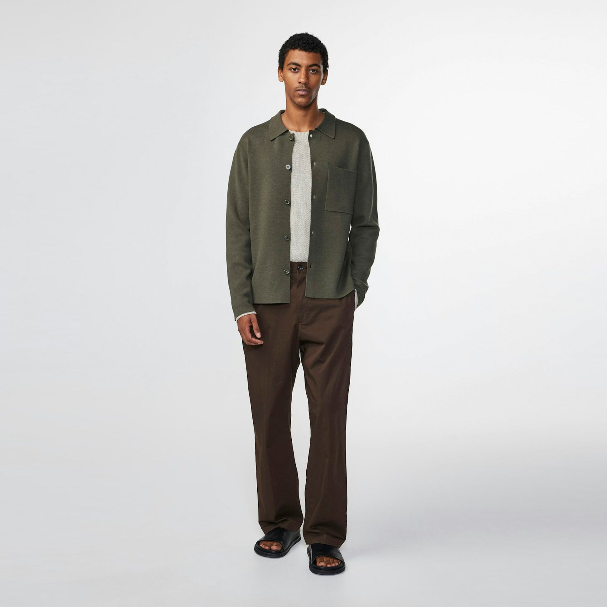 NN07 Jonas Overshirt - Capers
