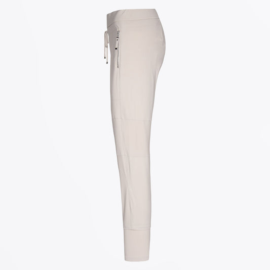 - Candy Hightech Jersey Trousers - Chalk