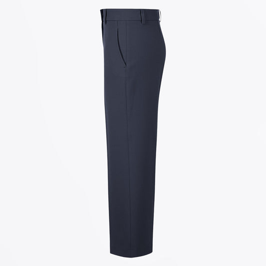 - Olessa  Summer Crepe Trousers - Dark Blue