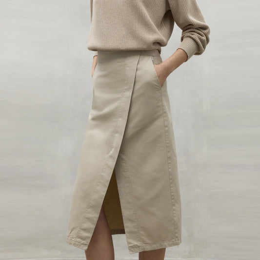 - Shiro Skirt - White Sand