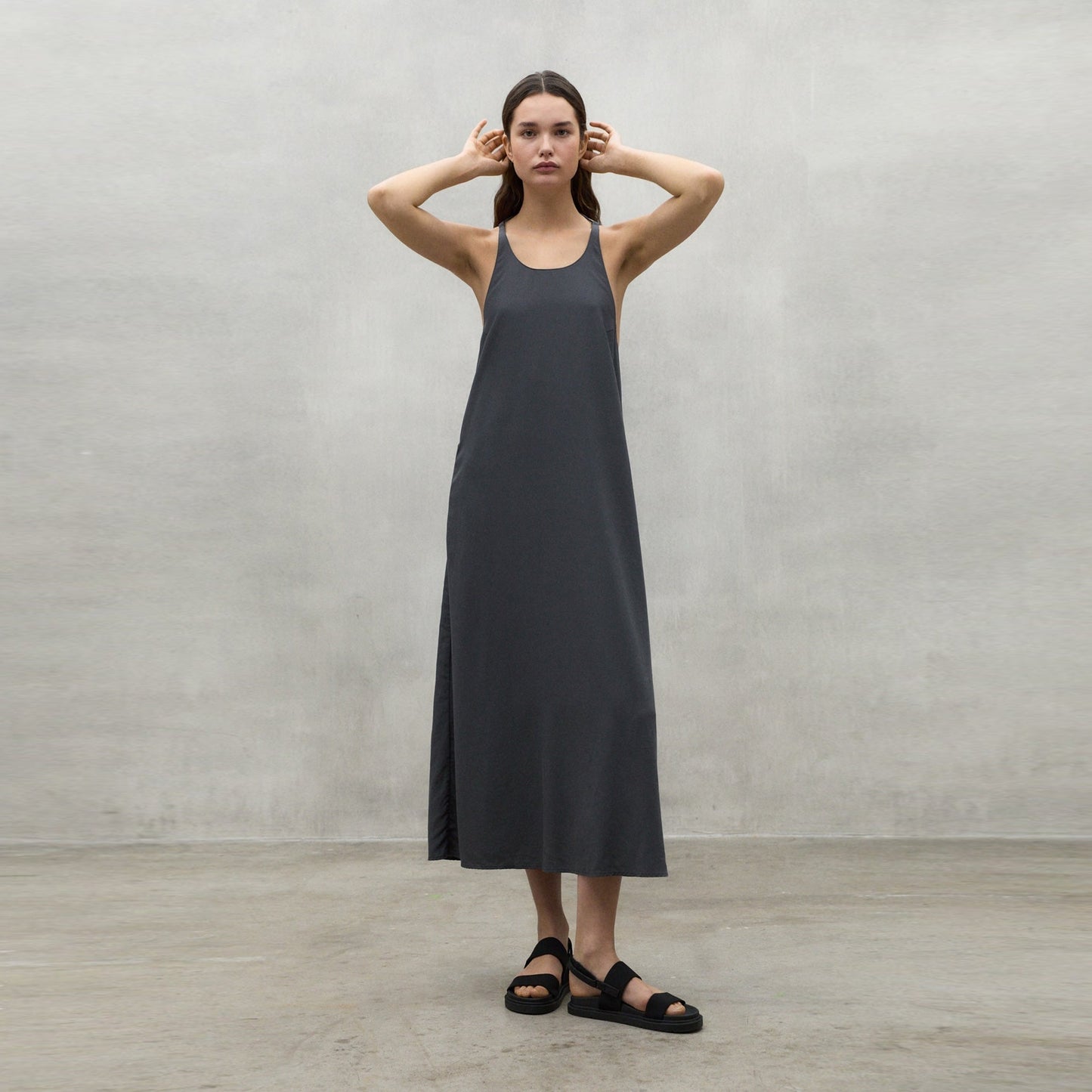 - Crome Dress - Caviar