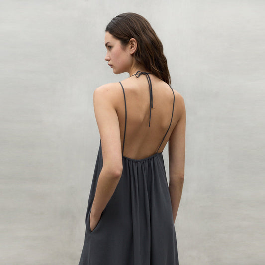 - Crome Dress - Caviar