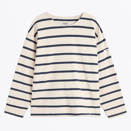 - Wilma Sweatshirt - Blue Stripe
