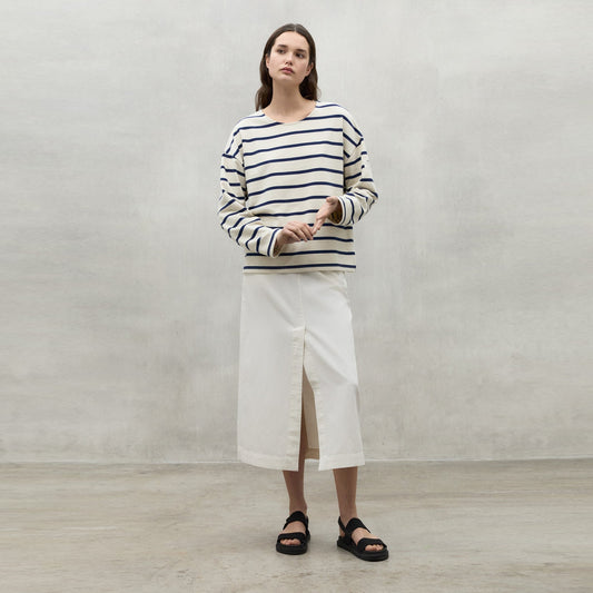 - Wilma Sweatshirt - Blue Stripe