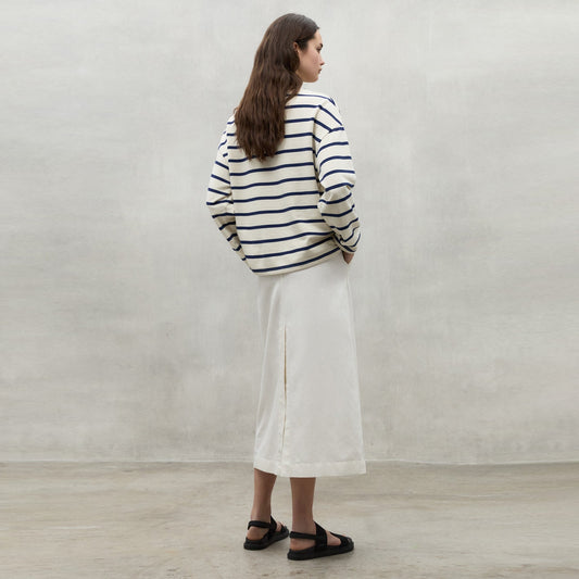 - Wilma Sweatshirt - Blue Stripe