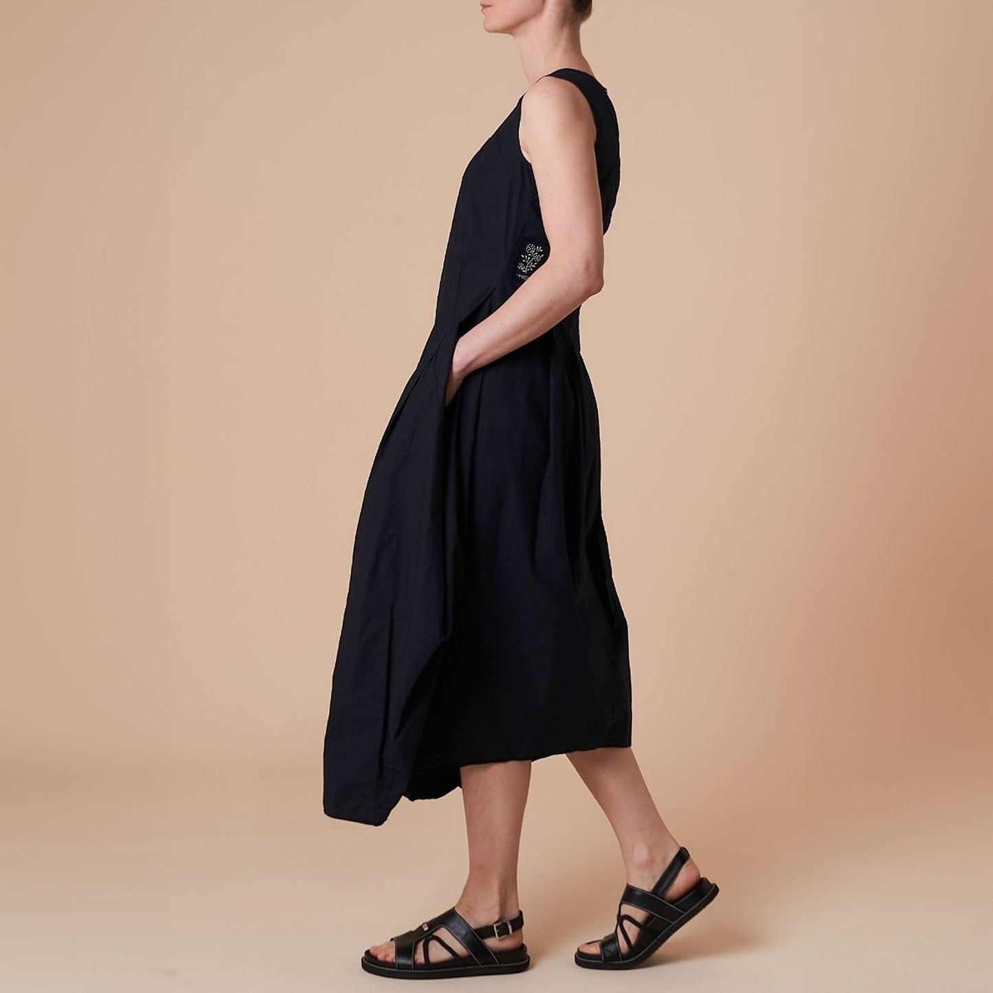 - Other Way Dress - Navy