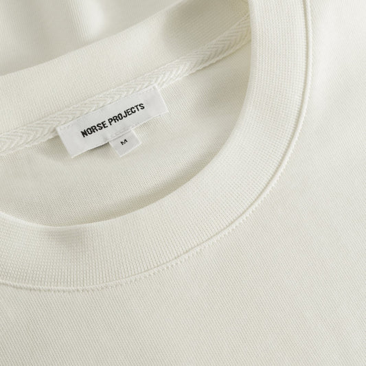 - Simon N Logo T-Shirt - Ecru