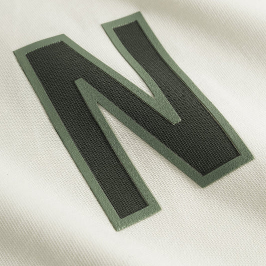 - Simon N Logo T-Shirt - Ecru