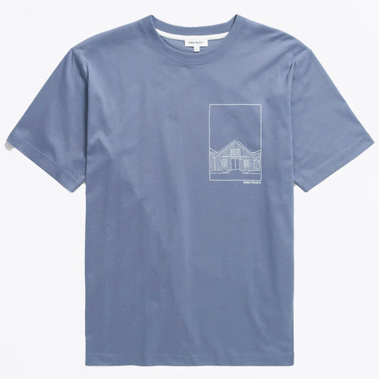 Johannes Print - Fog Blue