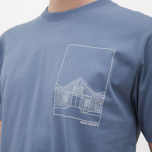 Johannes Print - Fog Blue