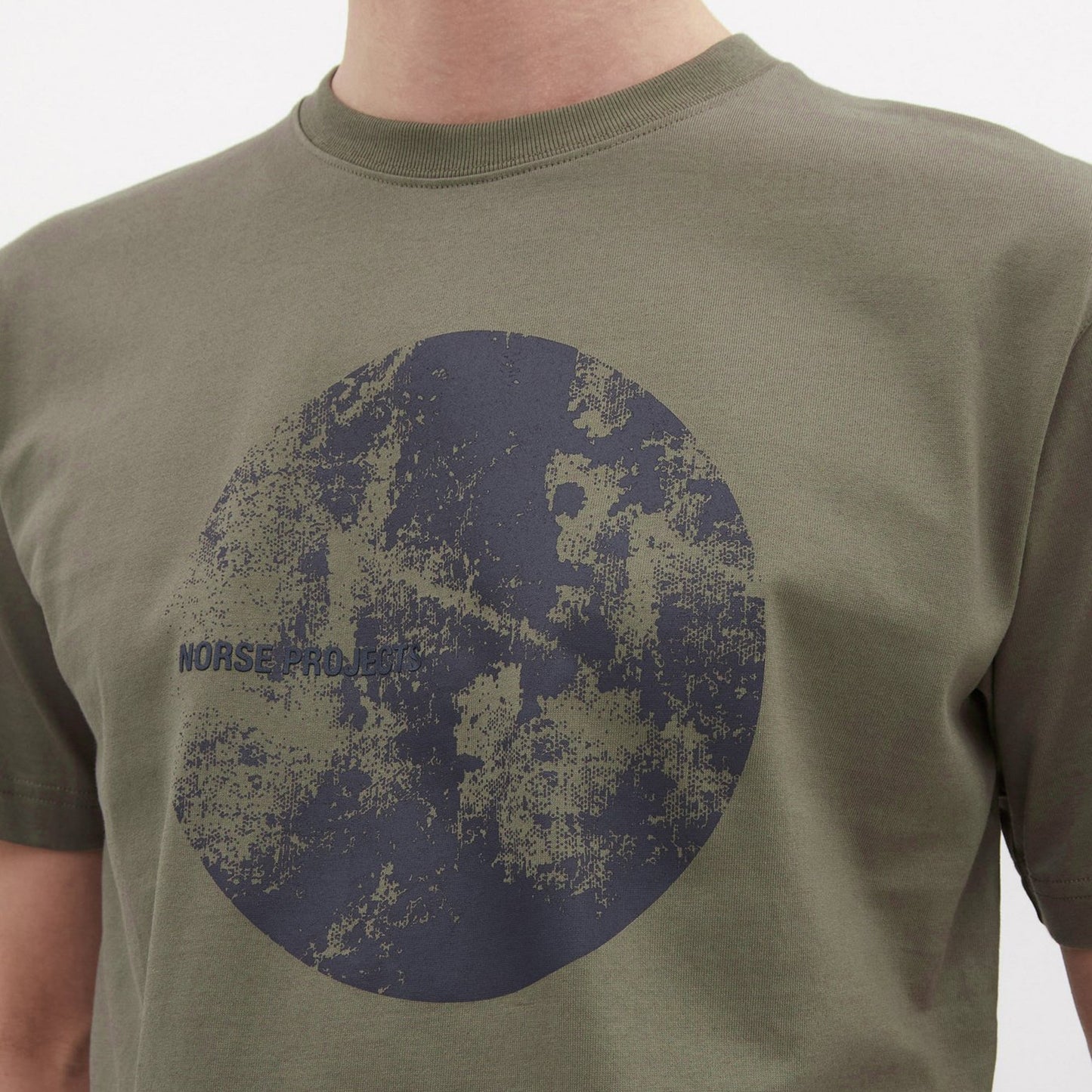 - Johannes Circle Print T-Shirt - Green