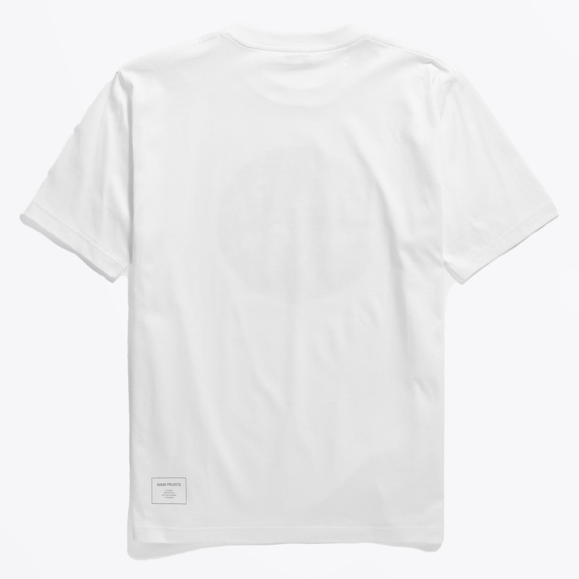Norse Johannes Circle Print T-Shirt - White