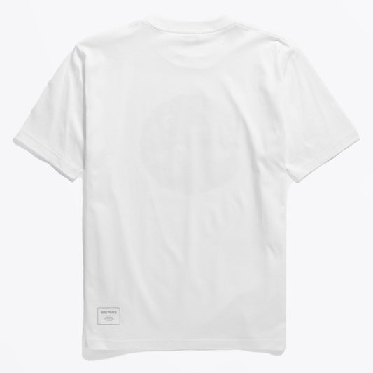 Johannes Circle Print T-Shirt - White