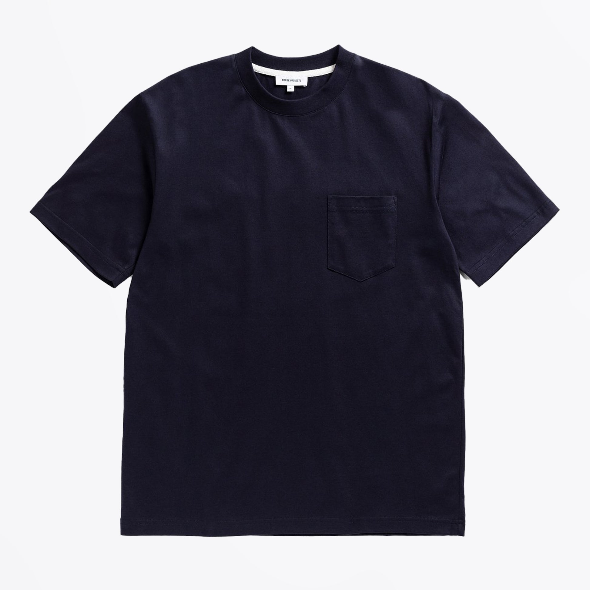 Norse Johannes Org Pocket T-Shirt - Dark Navy