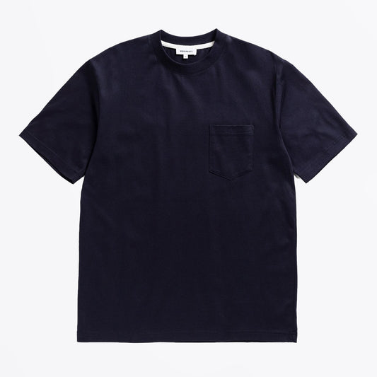 Johannes Org Pocket T-Shirt - Dark Navy