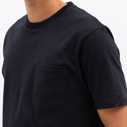 Johannes Org Pocket T-Shirt - Dark Navy