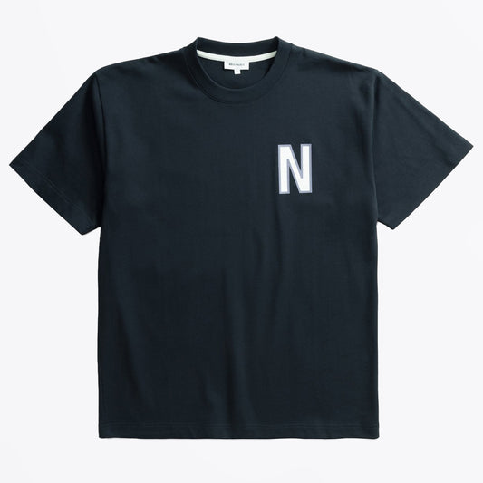 - Simon N Logo T-Shirt - Dark Navy