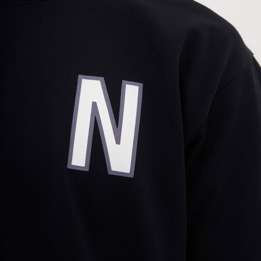 - Simon N Logo T-Shirt - Dark Navy