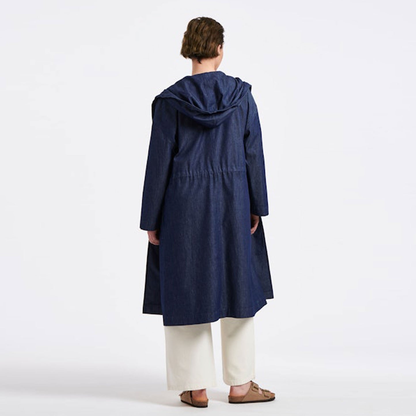 - Denim Coat - Marine