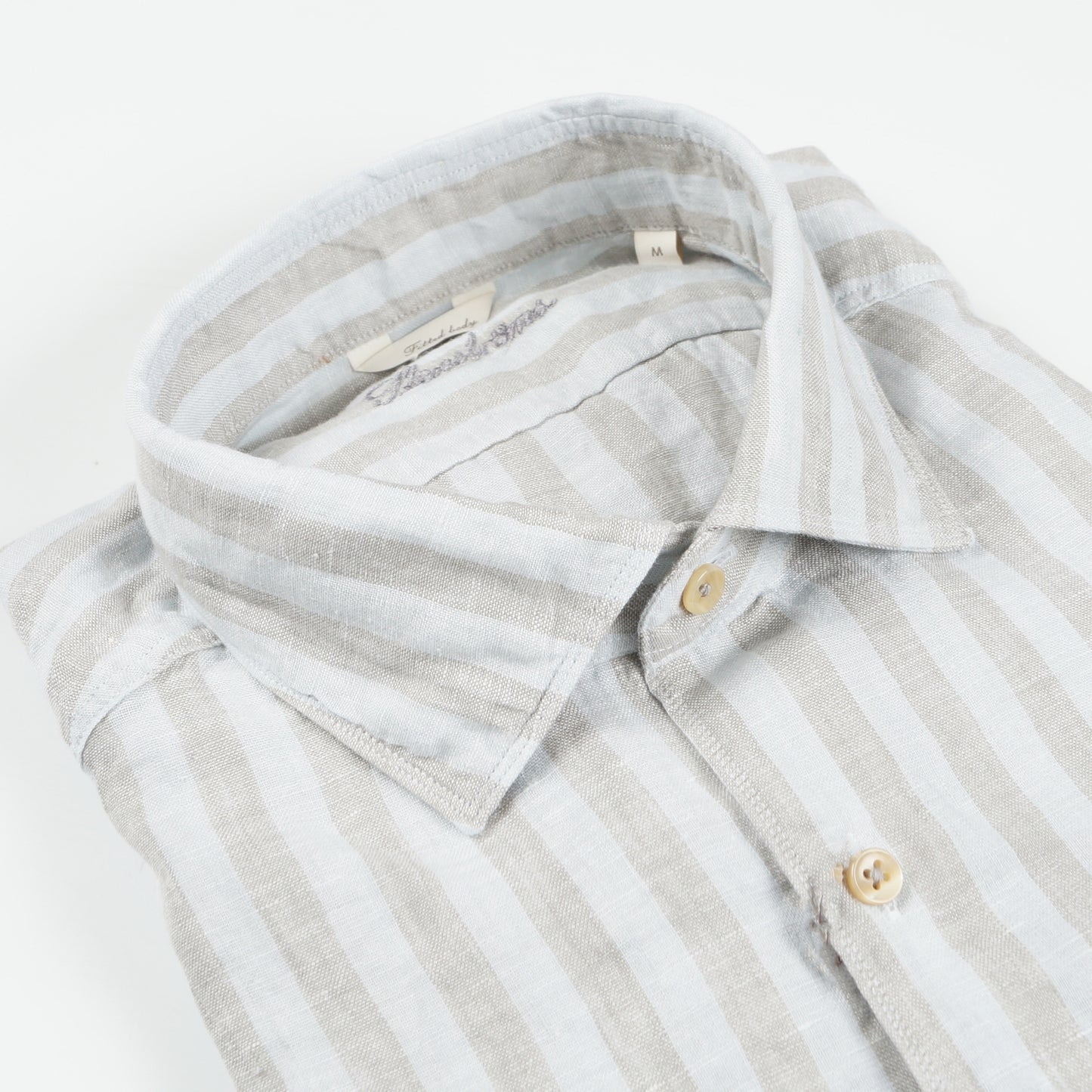 Linen Shirt - Blue Stripe