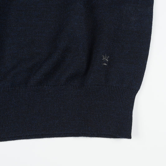 Merino SS Polo Shirt - Navy