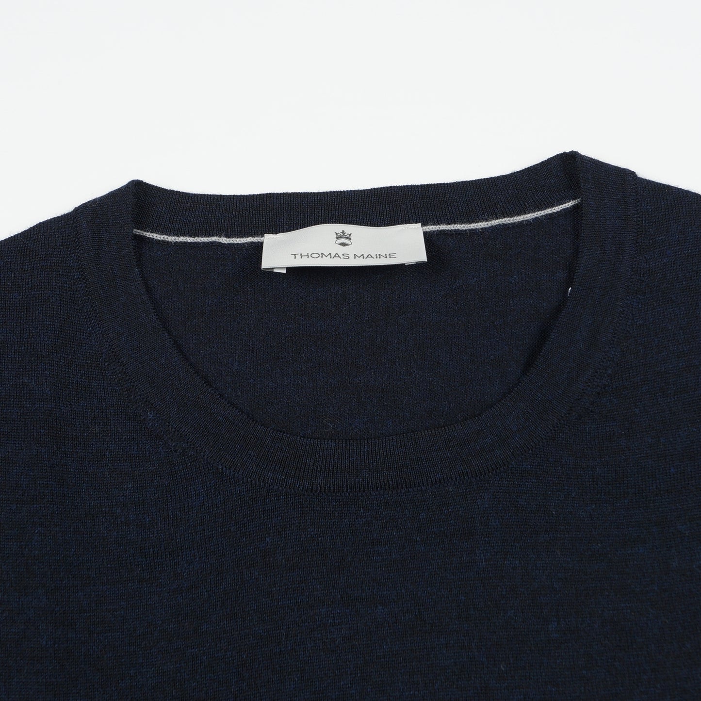 Merino SS Pullover - Navy