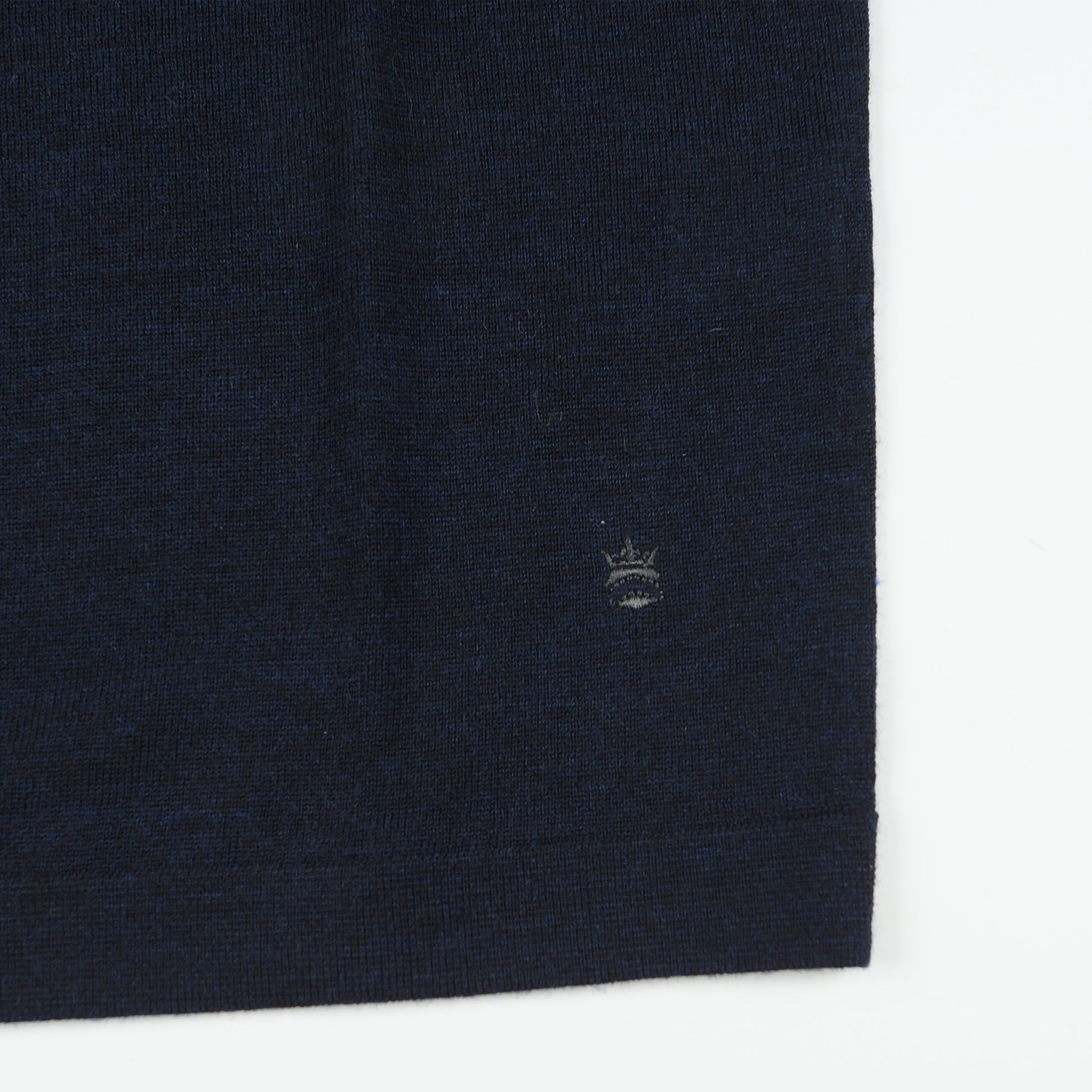 Thomas Merino SS Pullover - Navy