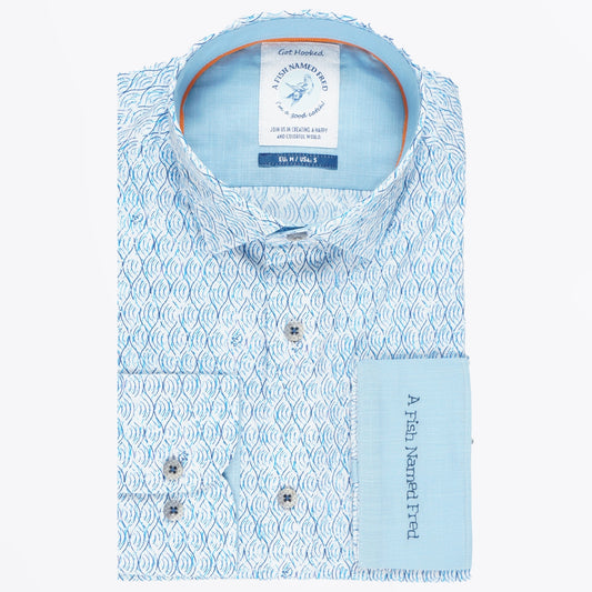 - Wave Shirt - Blue