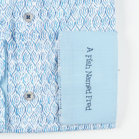 - Wave Shirt - Blue