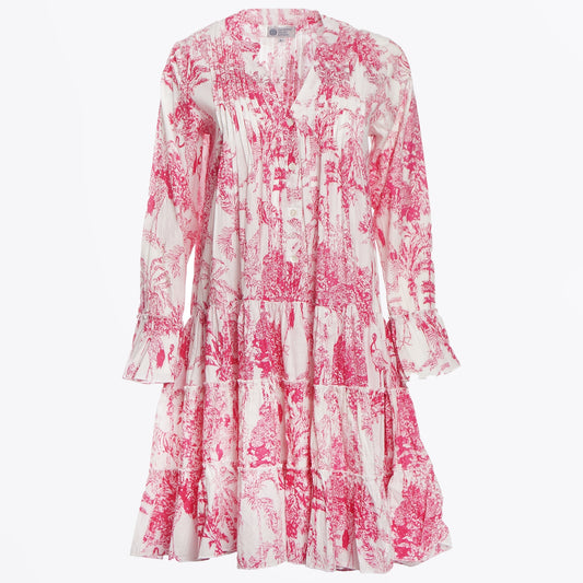 Lobster Dress - Pink Sketch