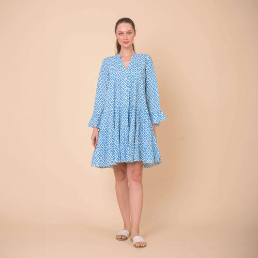 Lobster Dress - Habibi Blue